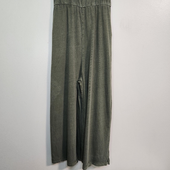 🫒Melrose & Market Kids 100% Cotton Olive Green Jumpsuit, Size 7/8 ~ EUC - Picture 7 of 9